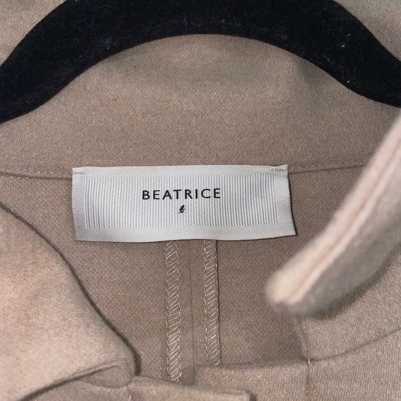 BEATRICE small/medium long sleeve high neck, maxi dress - Picture 6 of 6